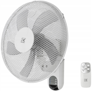 Kalorik VT1050-KALORIK nástenný ventilátor biely
